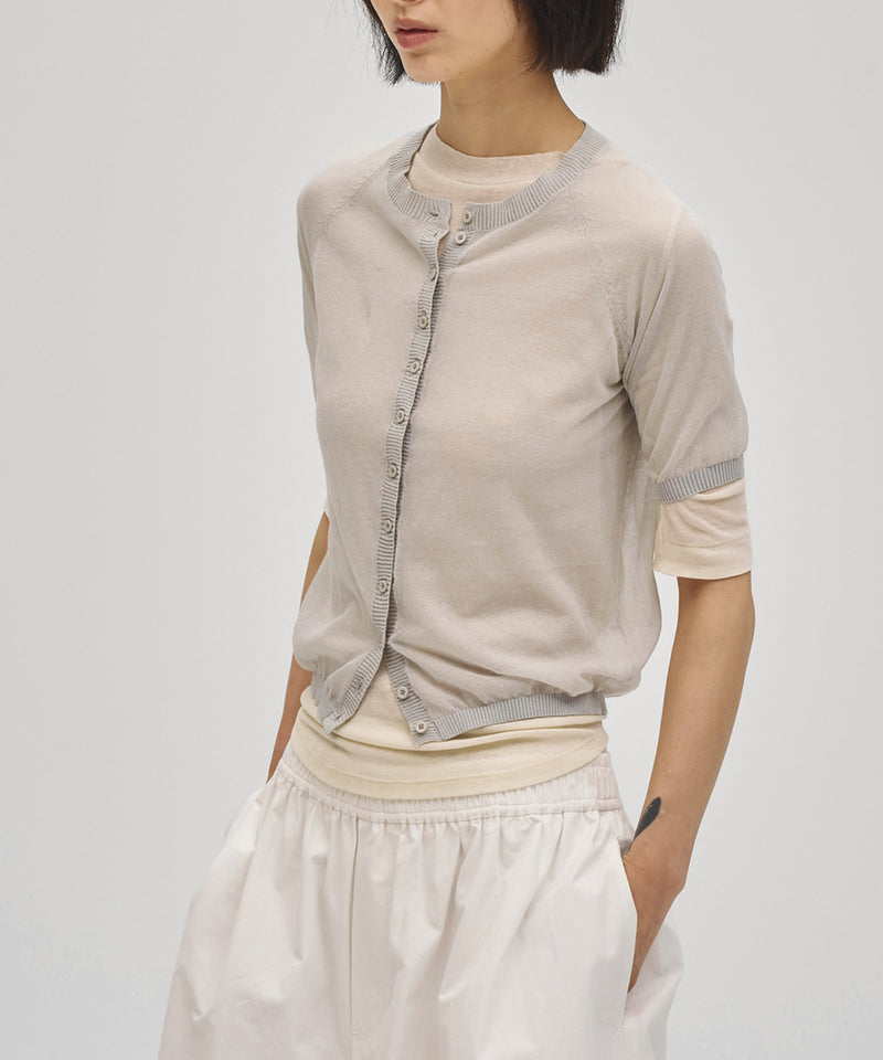 2027年4月中旬～5月上旬頃入荷予定【TODAYFUL / トゥデイフル】Sheer Fraice Tops / シアーフライストップス