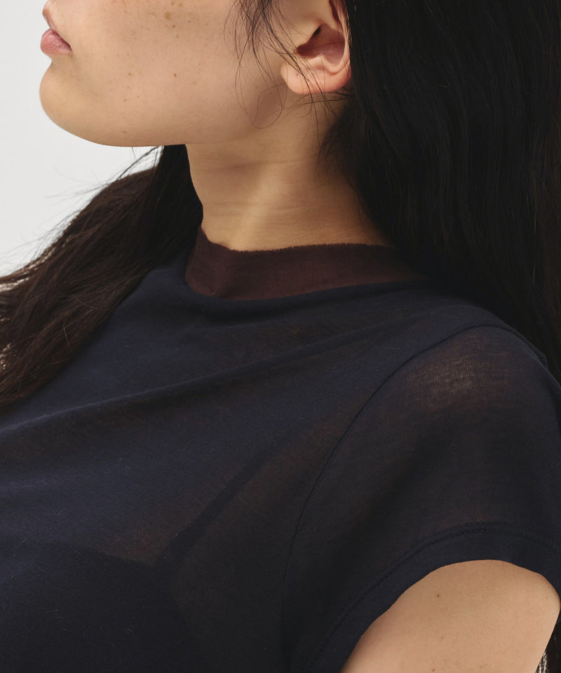 2027年5月中旬～6月上旬頃入荷予定【TODAYFUL / トゥデイフル】Sheer Fraice T-shirts / シアーフライスTシャツ
