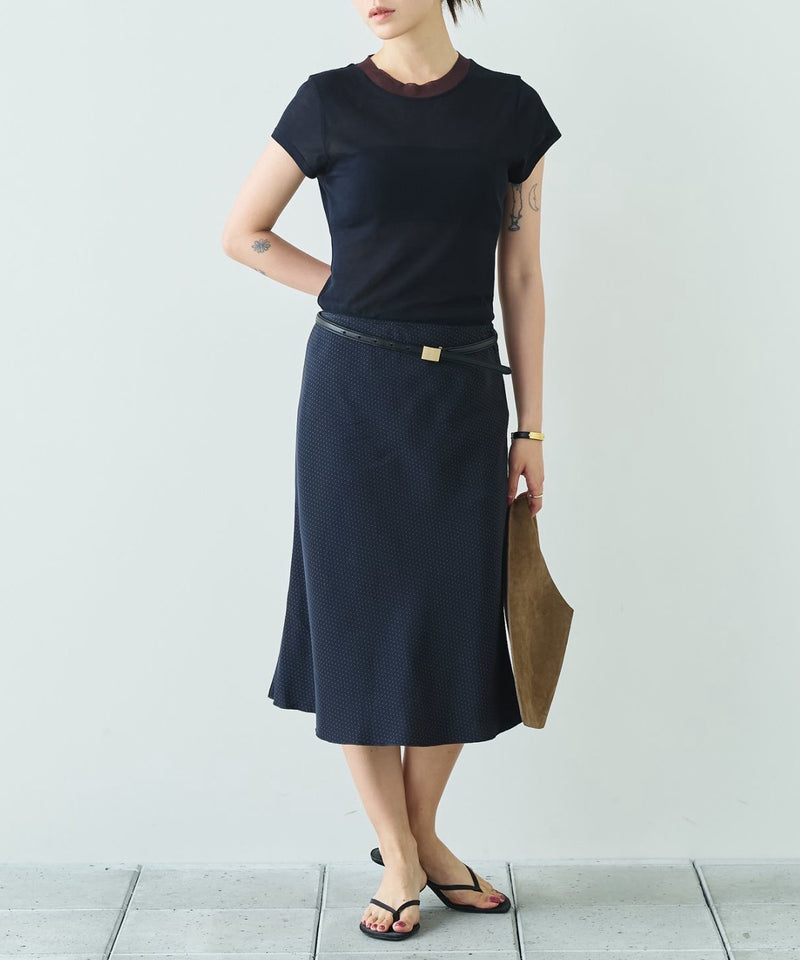 2027年5月中旬～6月上旬頃入荷予定【TODAYFUL / トゥデイフル】Sheer Fraice T-shirts / シアーフライスTシャツ