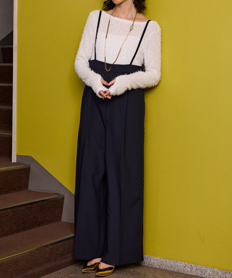 【Mewl/ミュール】ブークレーバックオープンTOPS