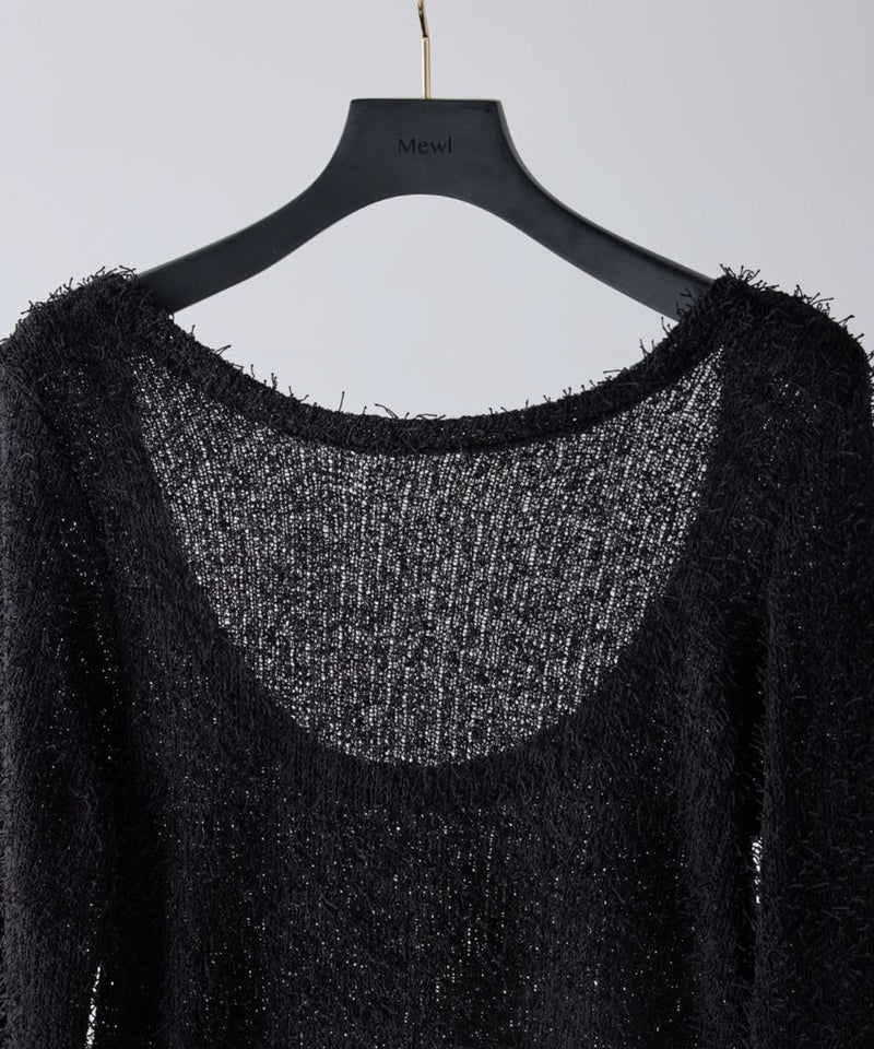 【Mewl/ミュール】ブークレーバックオープンTOPS