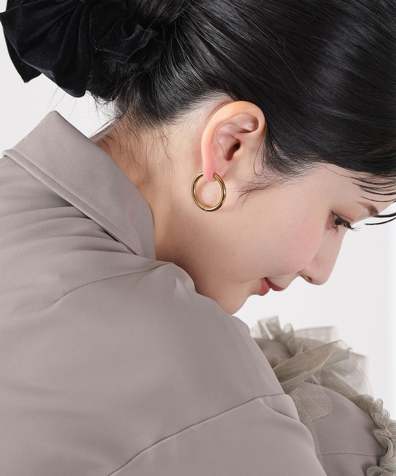 カラー：ゴールド　太さ：3mm　直径：22mm