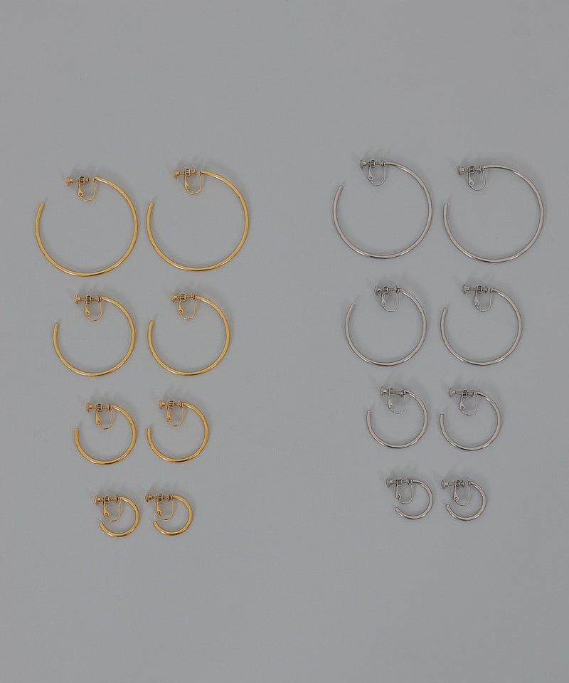 【ORLEAN】フープイヤリング 20mm