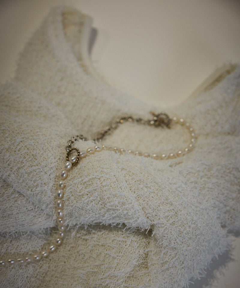 【Mewl/ミュール】ブークレーバックオープンTOPS