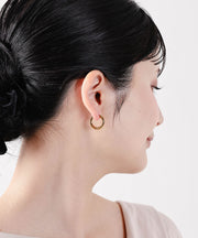 カラー：ゴールド　太さ：3mm　直径：18mm