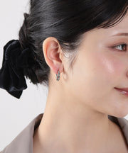 カラー：シルバー　太さ：3mm　直径：18mm