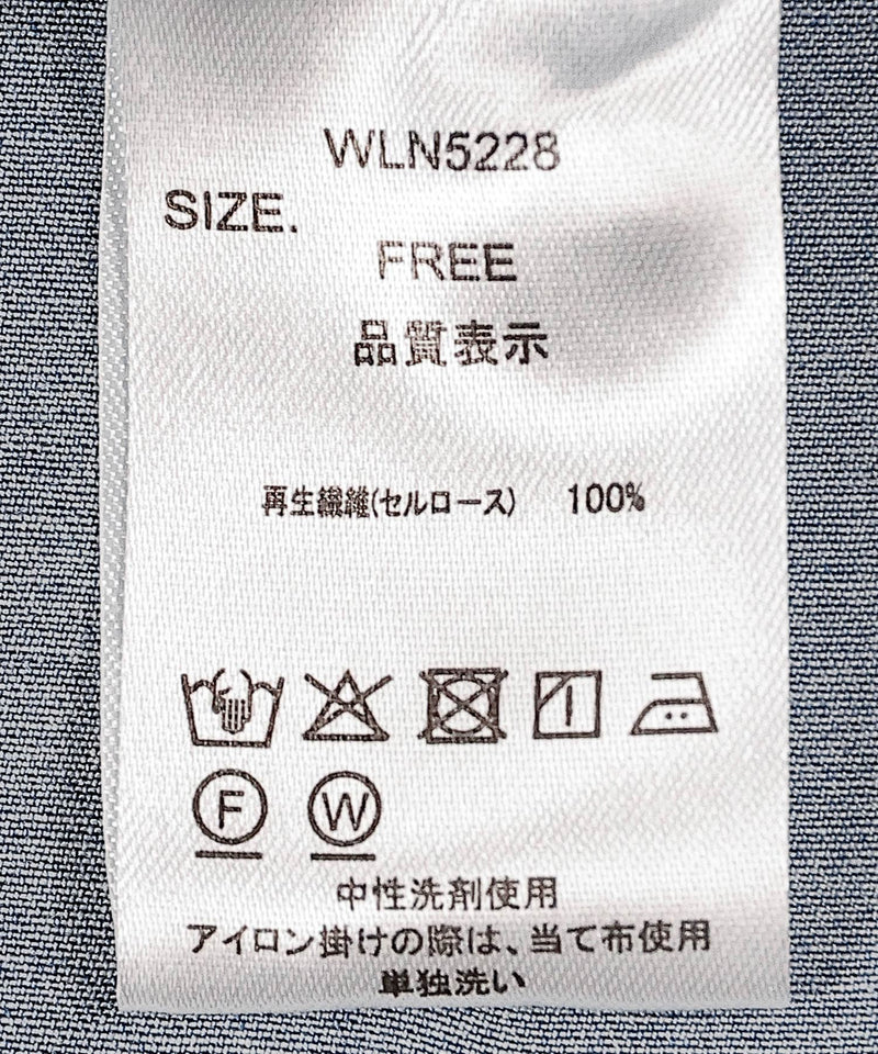 【1枚あると着こなしが広がる】テンセルデニムオーバーシャツ