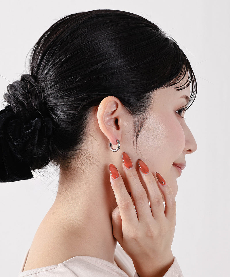 カラー：シルバー　太さ：3mm　直径：16mm