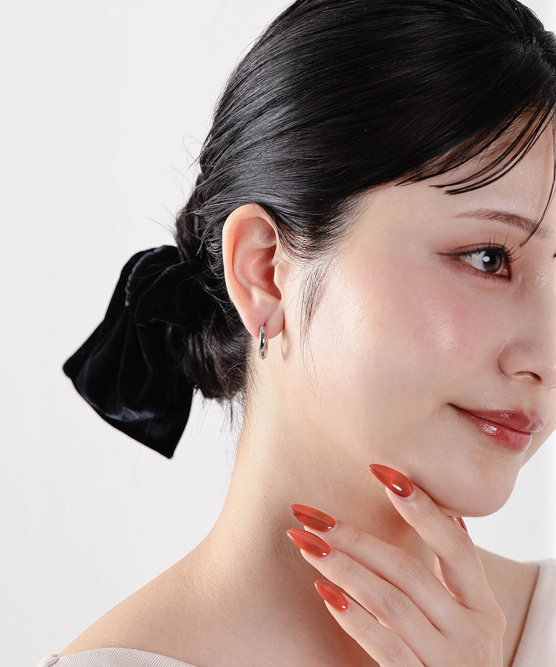 カラー：シルバー　太さ：3mm　直径：16mm