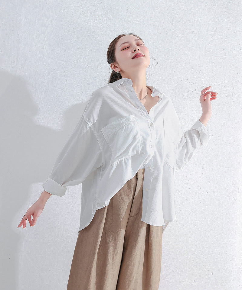 オフホワイト<br>身長 : 160cm