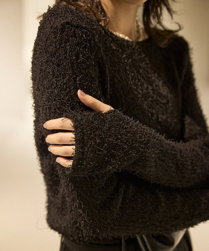 【Mewl/ミュール】ブークレーバックオープンTOPS