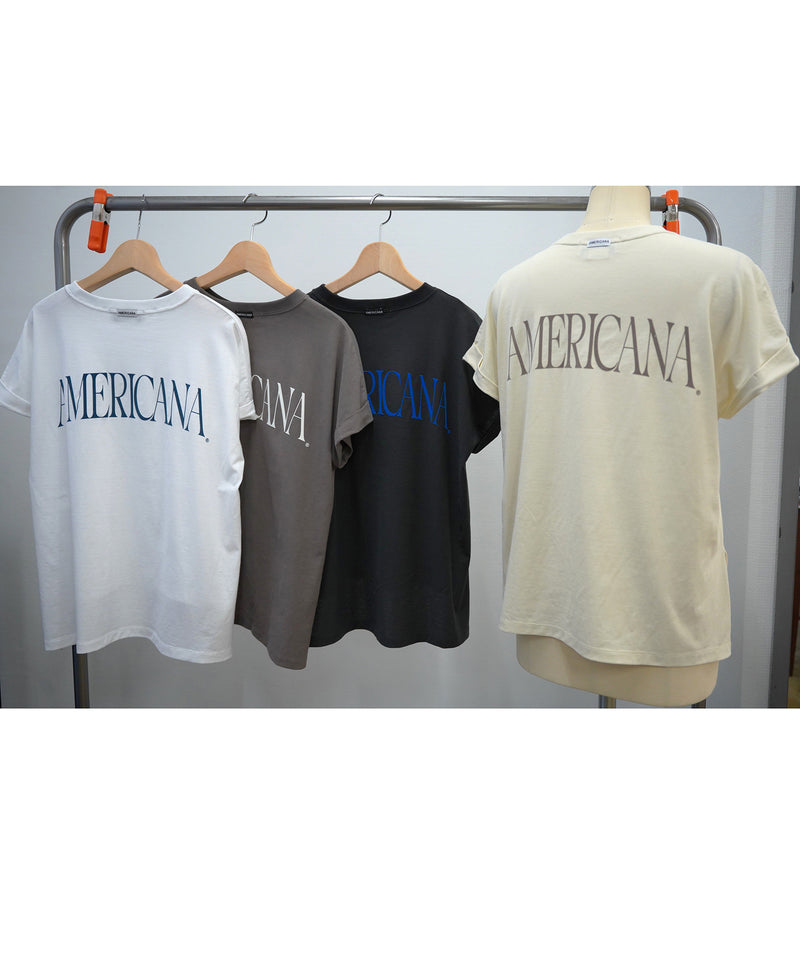【AMERICANA】バックプリントT