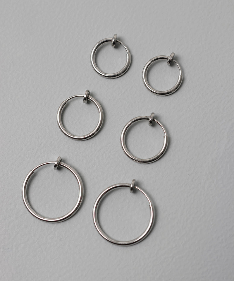 シルバー(1.9cm)　シルバー(1.5cm)　シルバー(1.3cm)