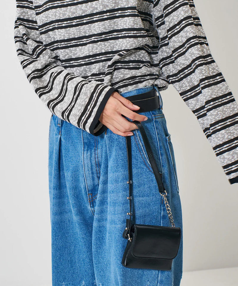 【YENN/イエン】CHAIN BELT POUCH/チェーン ベルト ポーチ