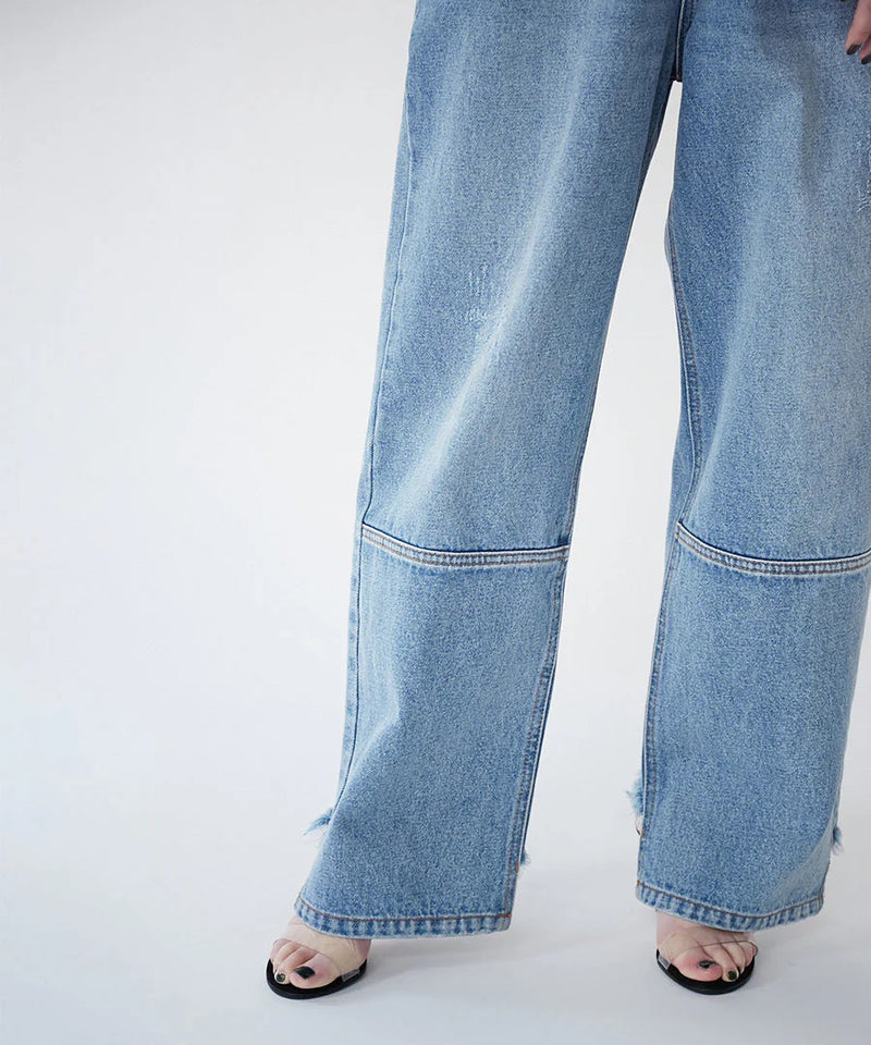 【YENN/イエン】HIGH RISE TUCK WIDE PT/ハイライズ タック ワイド パンツ