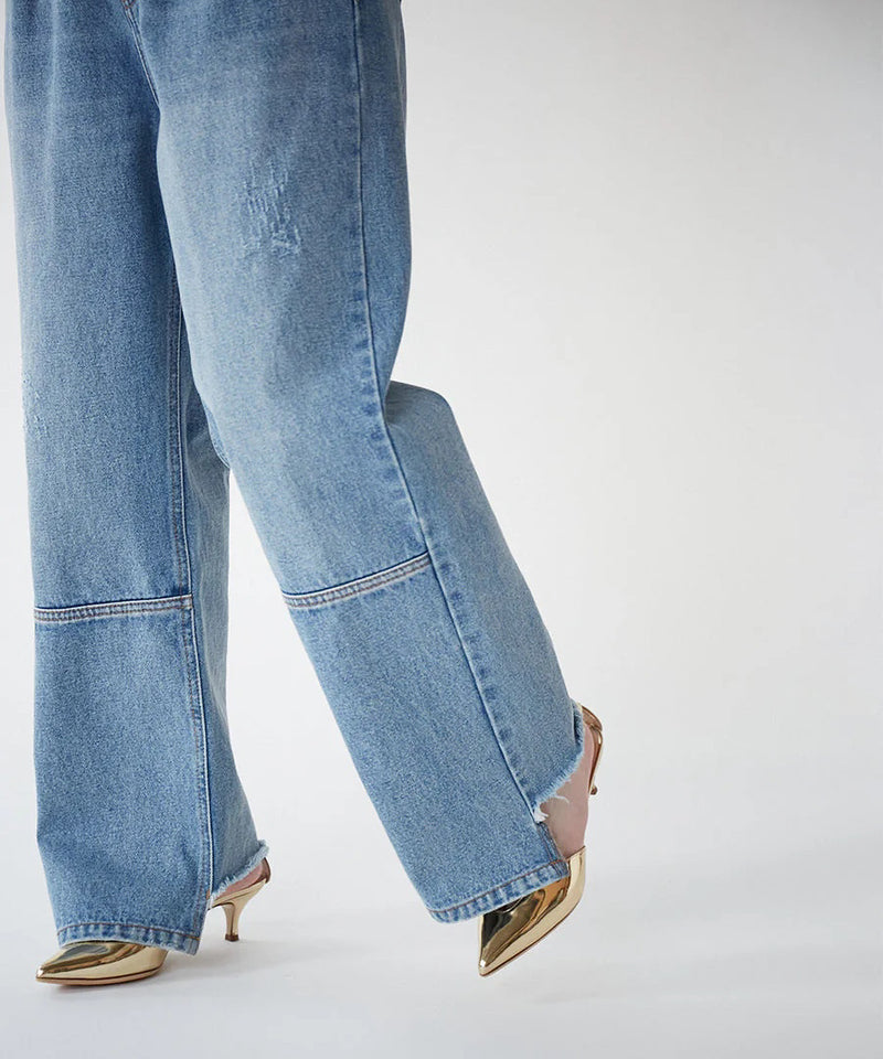 【YENN/イエン】HIGH RISE TUCK WIDE PT/ハイライズ タック ワイド パンツ