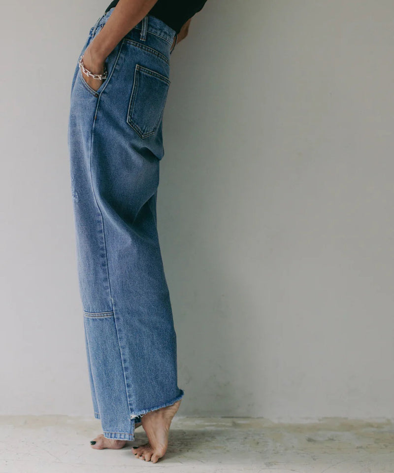 【YENN/イエン】HIGH RISE TUCK WIDE PT/ハイライズ タック ワイド パンツ