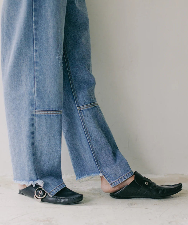 【YENN/イエン】HIGH RISE TUCK WIDE PT/ハイライズ タック ワイド パンツ