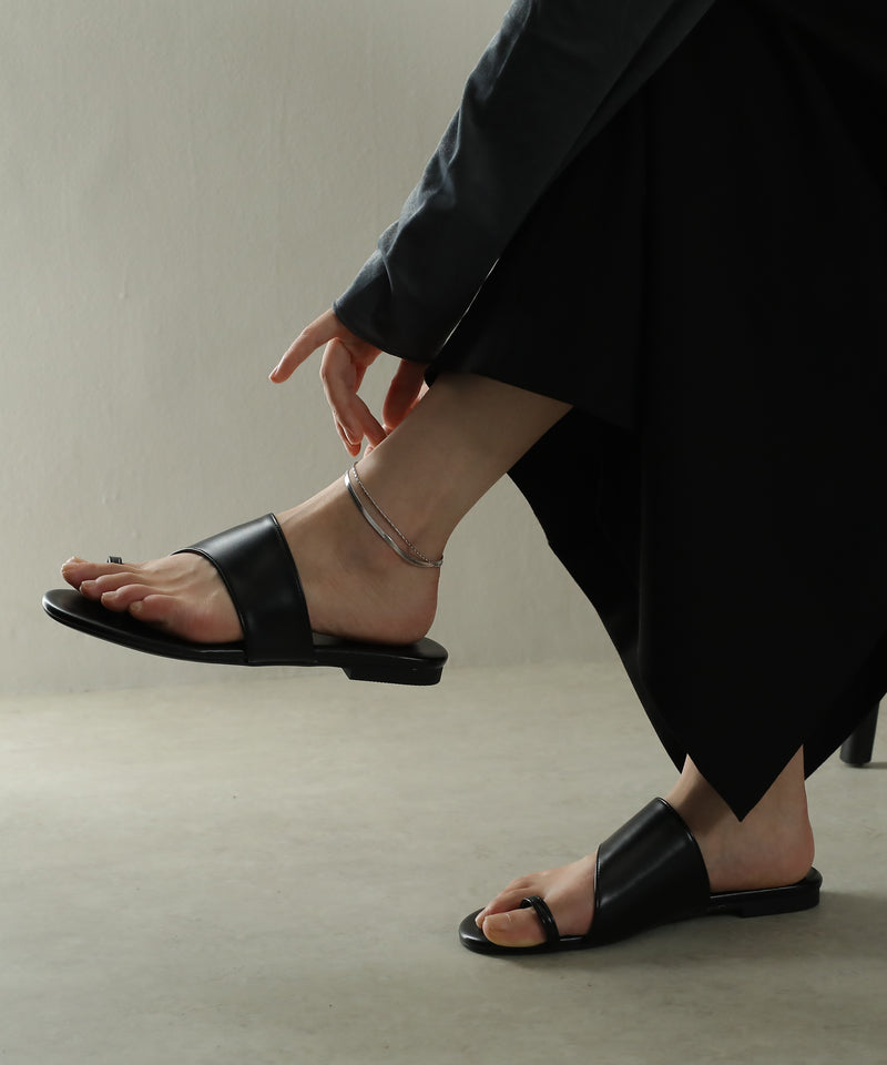 金属アレルギー対応 2連チェーンデザインアンクレット サージカルステンレス