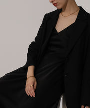 2種類のチェーンを組み合わせたブレスレット