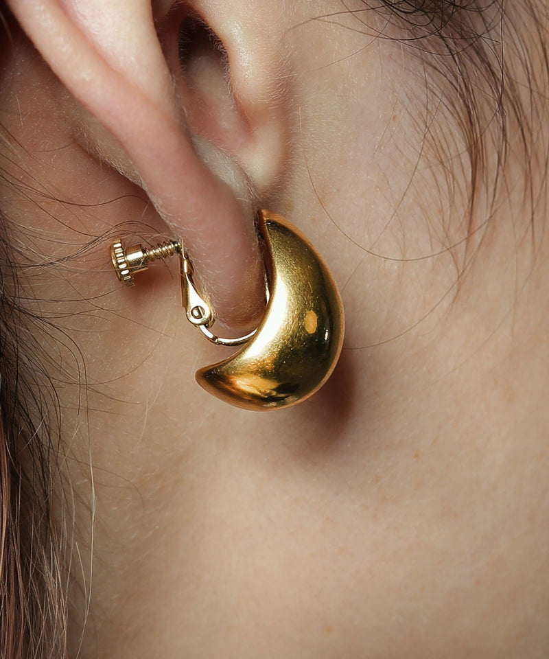 金属アレルギー対応 ボリュームニュアンスイヤリング サージカルステンレス