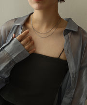 これ一つでレイヤードスタイルを仕上げてくれるネックレス