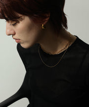 ピアス：swp01125ogg<br>ネックレス：swn17105ogg