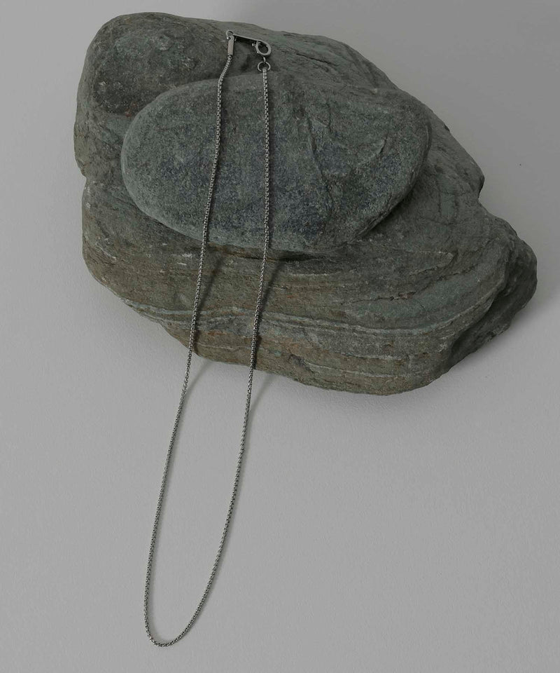 金属アレルギー対応 ラウンドベネチアンチェーンネックレス サージカルステンレス