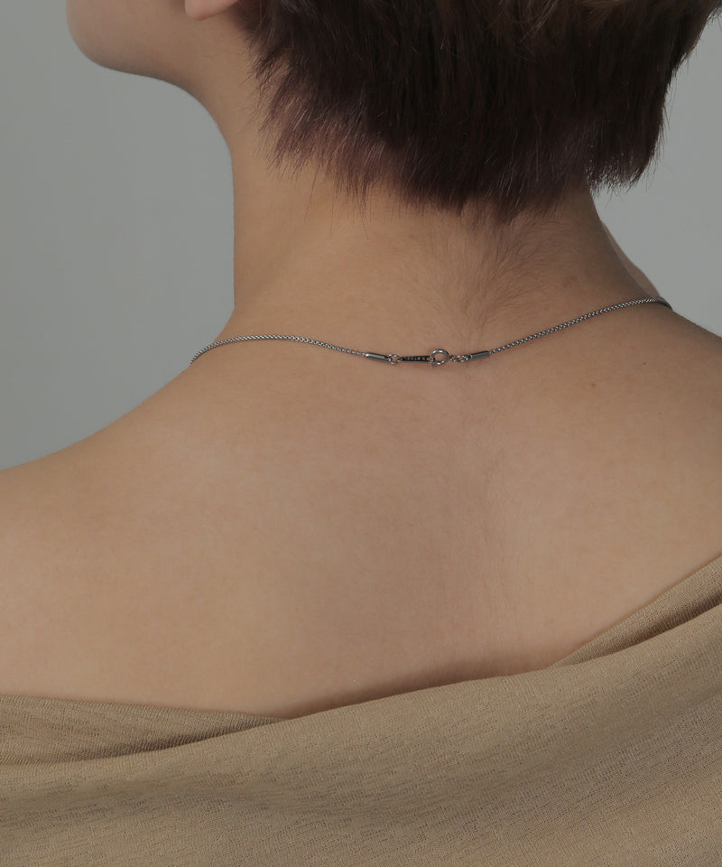 金属アレルギー対応 ラウンドベネチアンチェーンネックレス サージカルステンレス