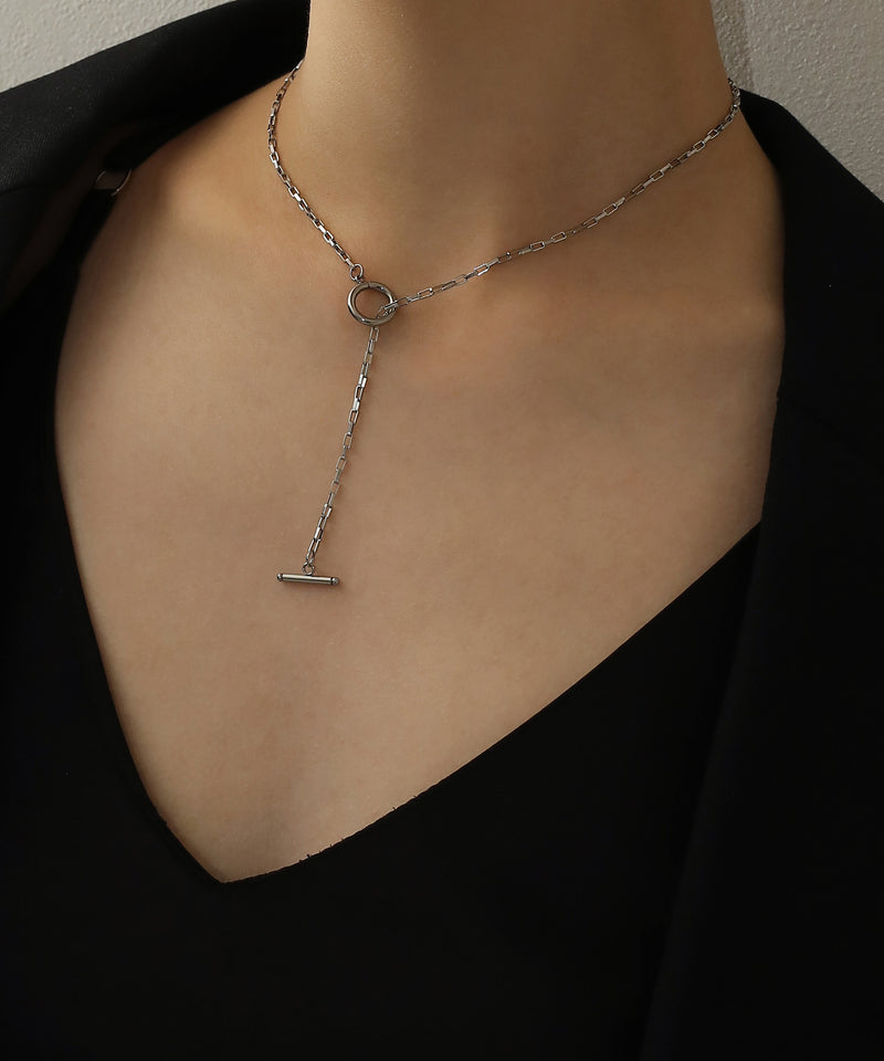 金属アレルギー対応 マンテルボックスチェーンネックレス サージカルステンレス