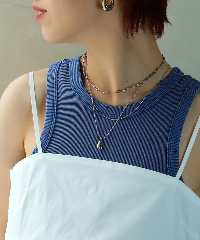 ショートネックレス：swn49065ogg <br>ハートネックレス：swn15105ogg