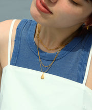 ショートネックレス：swn49065ogg <br>ハートネックレス：swn15105ogg