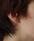 金属アレルギー対応 シンプルボールピアス 3ｍｍ サージカルステンレス