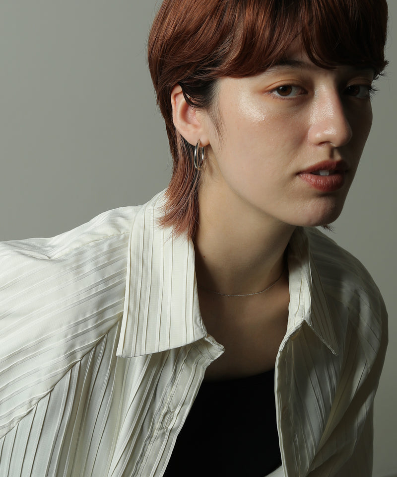 金属アレルギー対応 メタルフープピアス 25mm サージカルステンレス