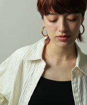 汗や水に強く変色しにくいためお風呂や温泉、海でもつけっぱなし◎