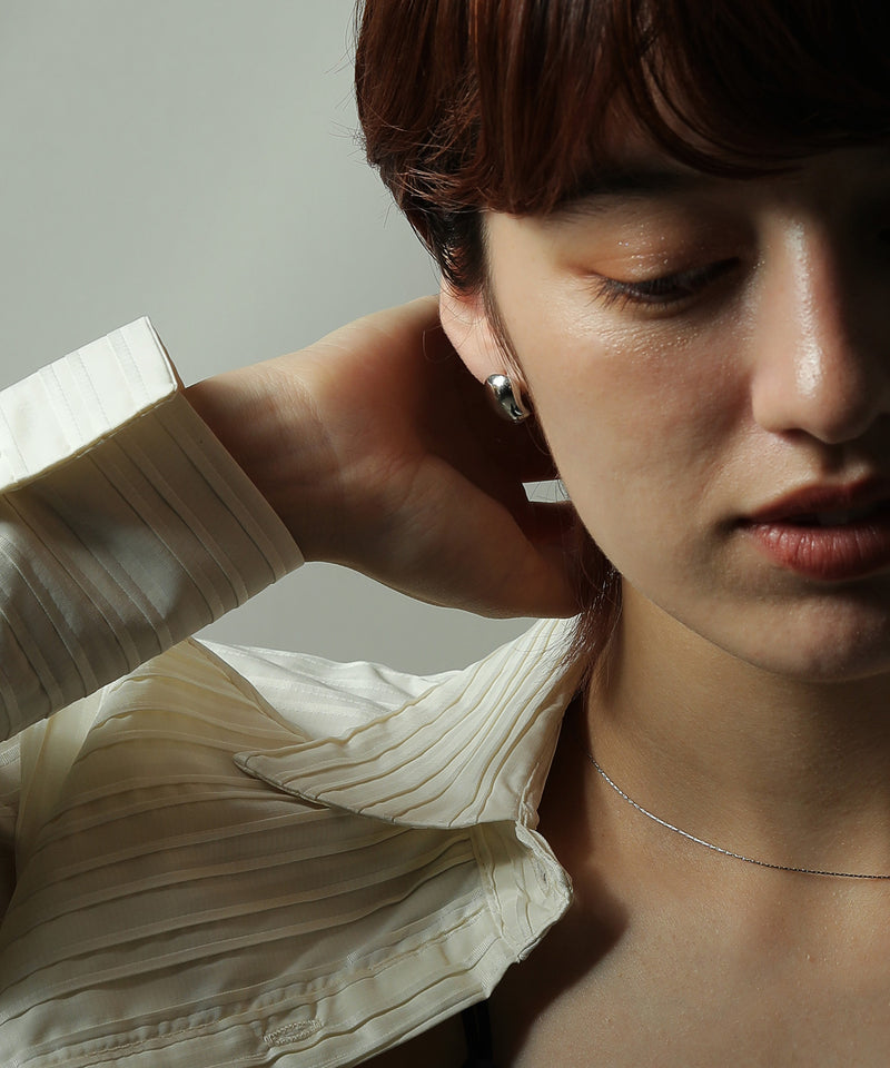 金属アレルギー対応 ミニニュアンスピアス サージカルステンレス