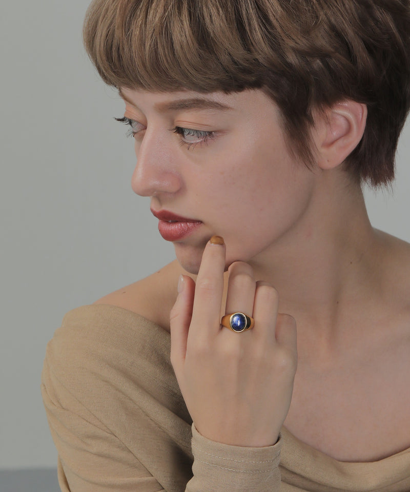 金属アレルギー対応 ストーンリング サージカルステンレス