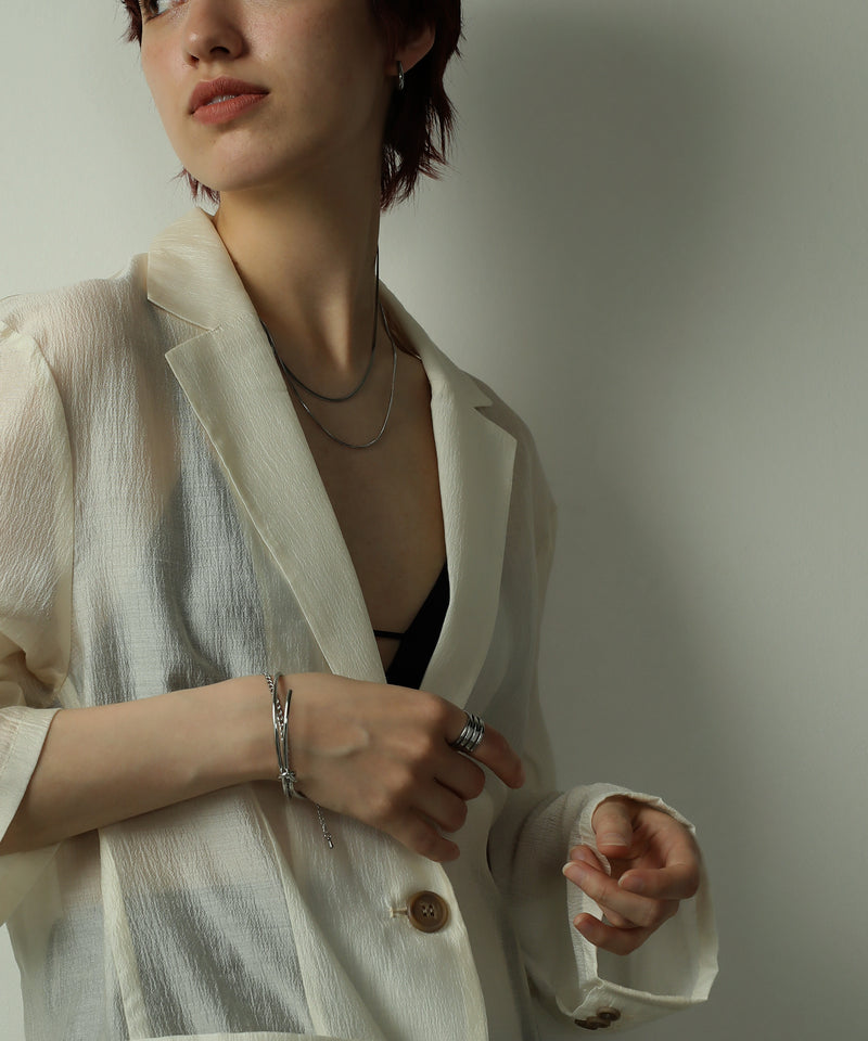 ブレスレット：swb18105ogg <br>バングル：swb39085ogg <br>ネックレス：swn42125ogg